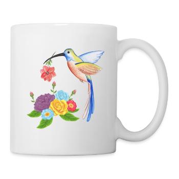 Hummingbird nest - Mug - white - Right