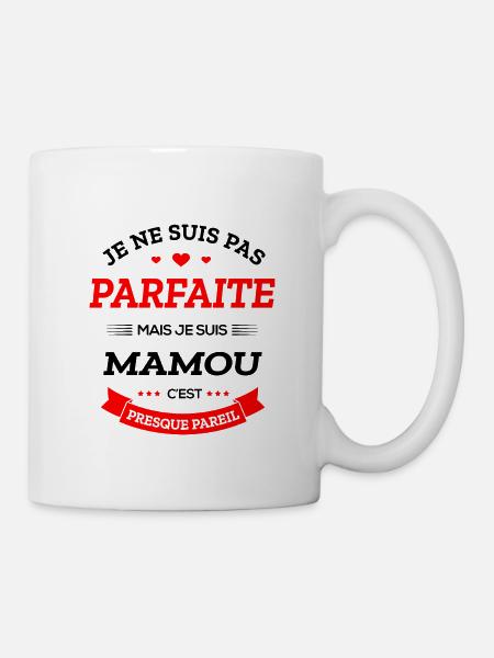 MAMOU PARFAITE - Mug blanc - blanc
