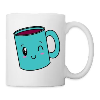 Sweet Kawaii Mulled Wine Cup Christmas Market Mulled Wine - Mug - white - Right