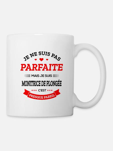MONITRICE PARFAITE - Mug blanc - blanc