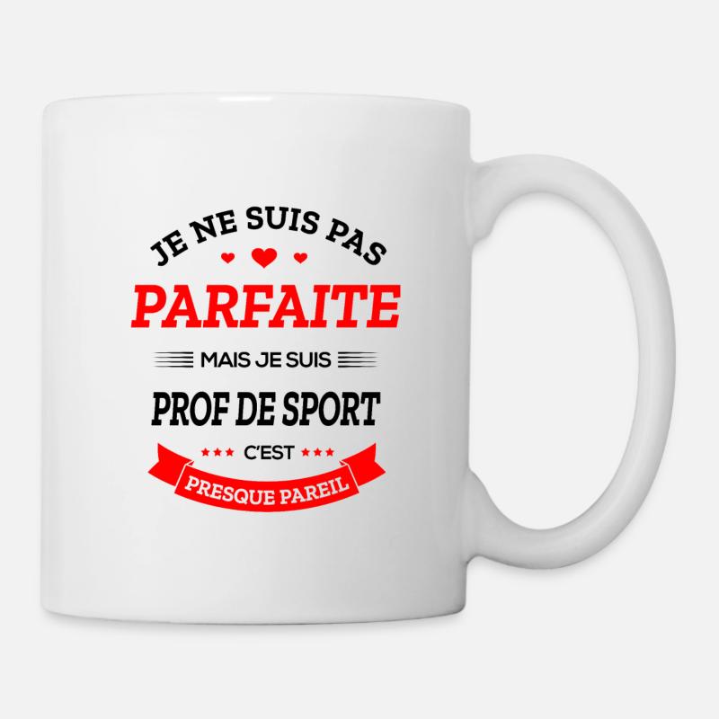 PROF DE SPORT PARFAITE - Mug blanc - blanc