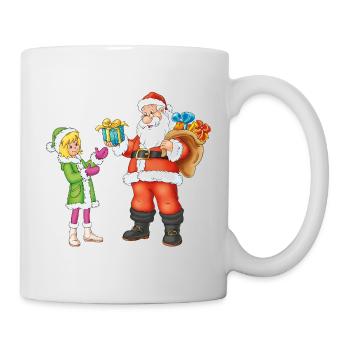 Bibi Blocksberg und der Weihnachtsmann - Tasse - Weiß - Rechts