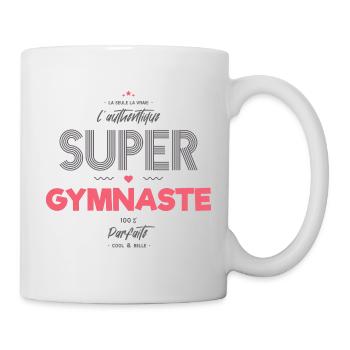 L authentique super gymnaste - Mug blanc - blanc - Droite