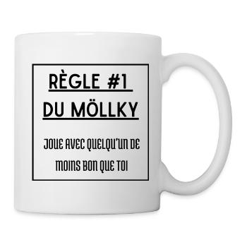 Cadeau möllky drole sport molky mollky - Mug blanc - blanc - Droite