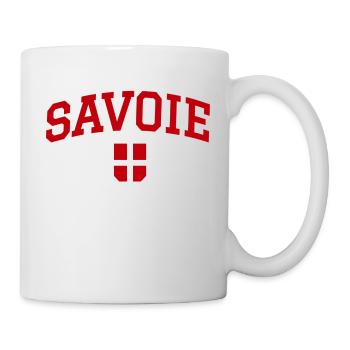 Drapeau Savoie - Mug blanc - blanc - Droite