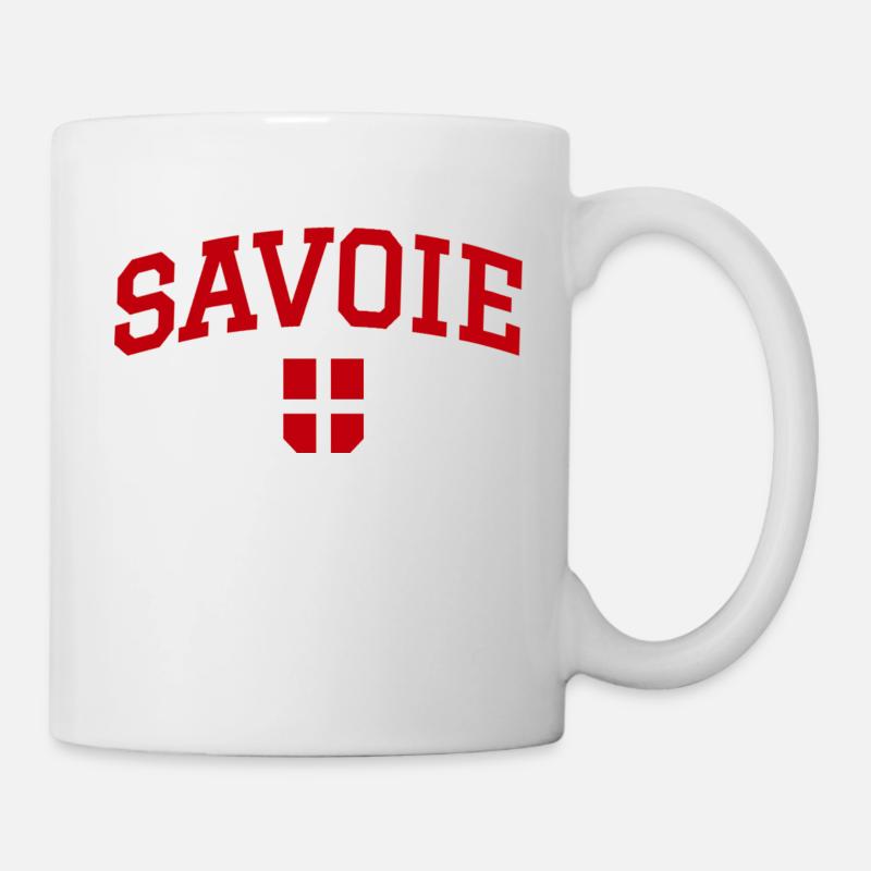 Drapeau Savoie - Mug blanc - blanc