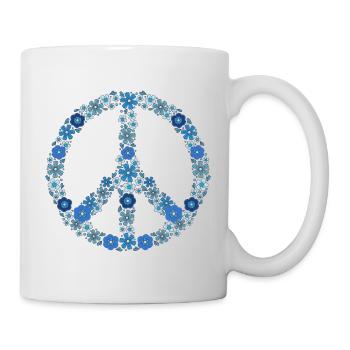 Peace Sign, Peace Sign, Peace, Peace - Mug - white - Right