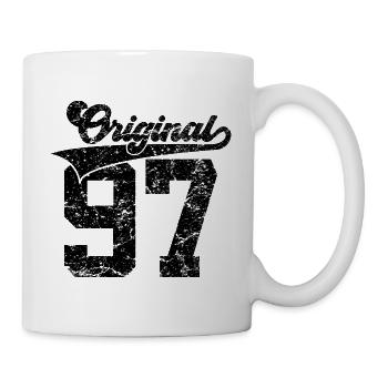 29TH BIRTHDAY 1997 COLLEGE ORIGINAL 97 - Mug - white - Right