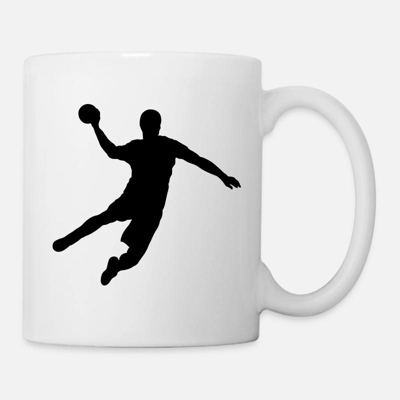 Handball - Mug blanc - blanc