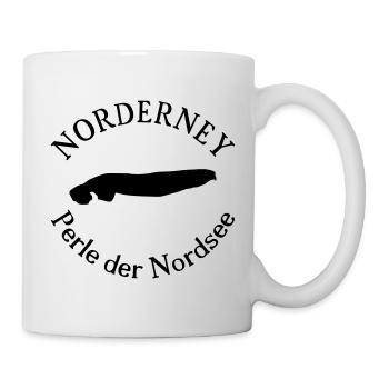 Norderney - Tasse - Weiß - Rechts