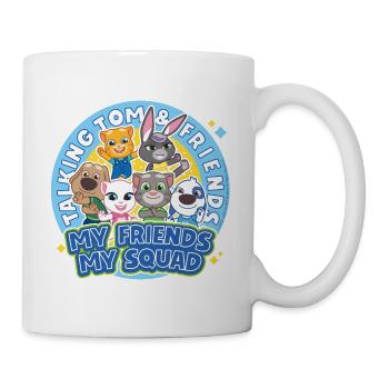 Talking Tom & Friends My Friends, My Squad - Mug - white - Right