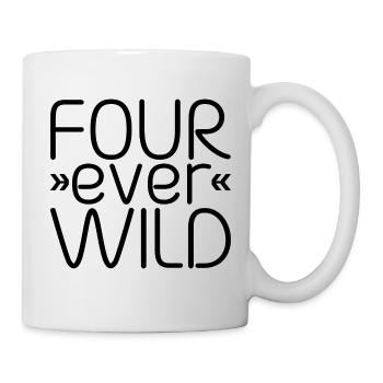 Four Ever Wild 23 - Tasse - Weiß - Rechts