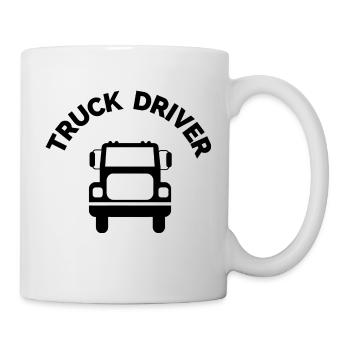 ALLES FÜR LKW-FAHRER - Tasse - Weiß - Rechts