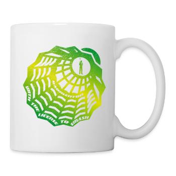 Badminton (License-To-Smash-Edition) - Tasse - Weiß - Rechts