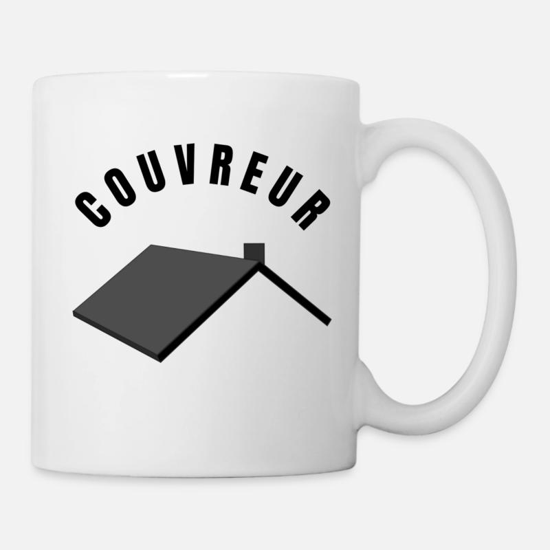 Roofer Collection - Profession - Mug - white
