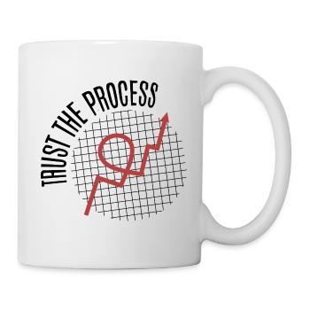 Trust The Process 📈 - Mug - white - Right