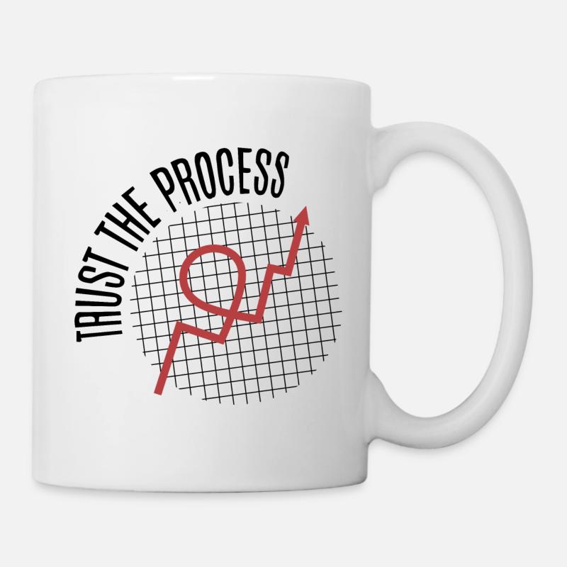 Trust The Process 📈 - Mug - white