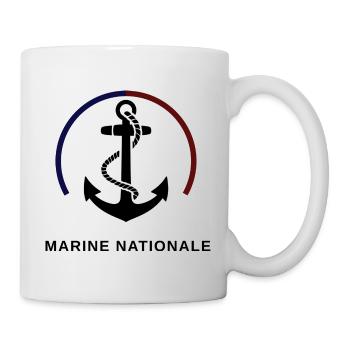 Marine Nationale - Mug blanc - blanc - Droite