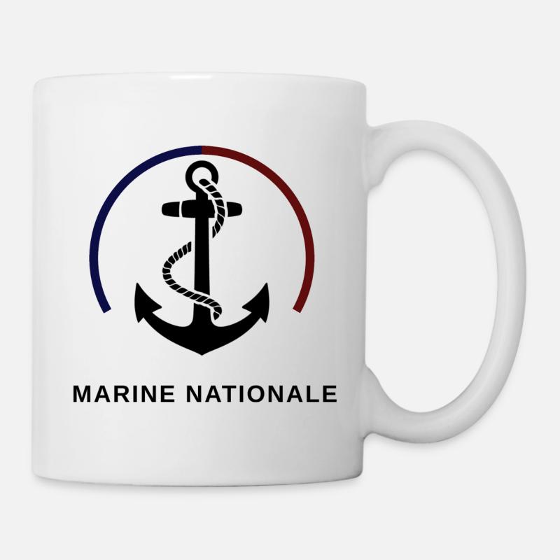 Marine Nationale - Mug blanc - blanc