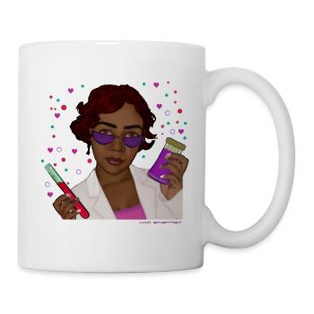 crazy chemist - Mug - white - Right