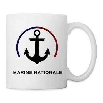 Marine Nationale - Mug blanc - blanc - Droite
