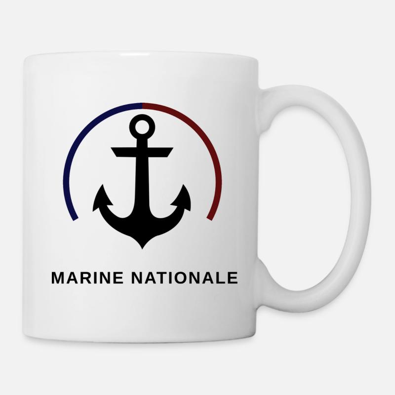 Marine Nationale - Mug blanc - blanc