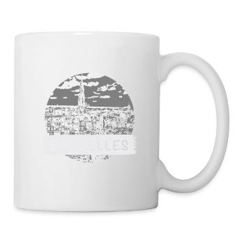 Brüssel City - Tasse - Weiß - Rechts
