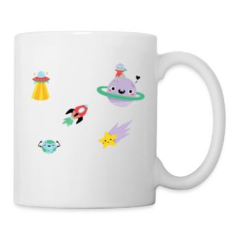 Space - Tasse - Weiß - Rechts