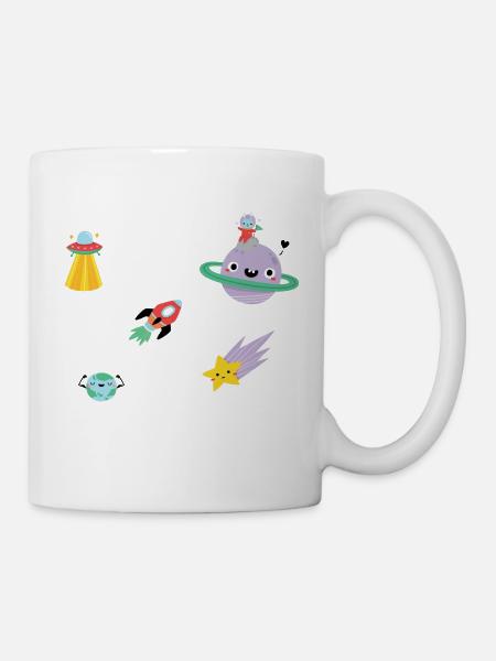 Space - Tasse - Weiß
