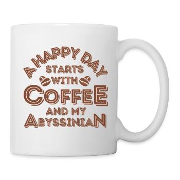Abyssinian Cat Coffee Cafe - Mug - white - Right