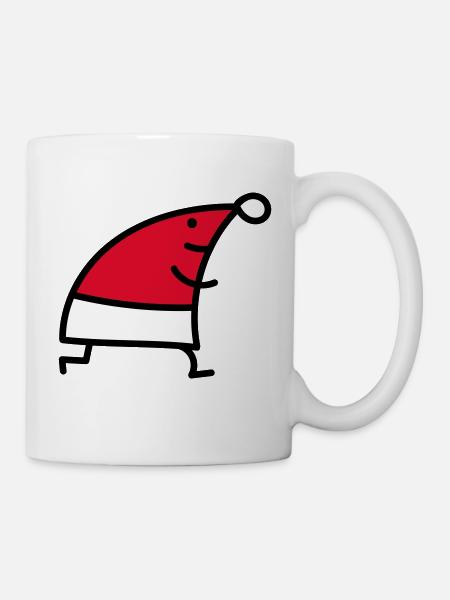 Christmas Jogging b - Mug - white