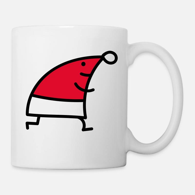Christmas Jogging b - Mug - white