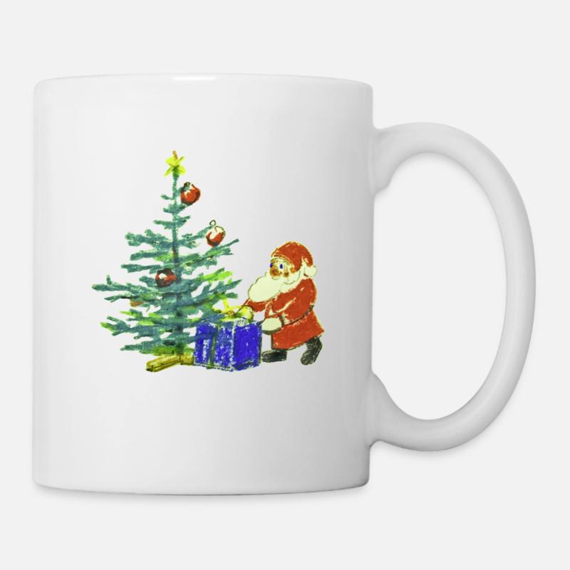 Weihnachtsmann - Tasse - Weiß