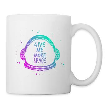 Astronaut Funny Saying Free Space Freedom - Mug - white - Right