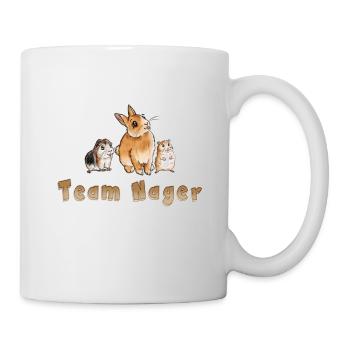 Team Nager - Tasse - Weiß - Rechts