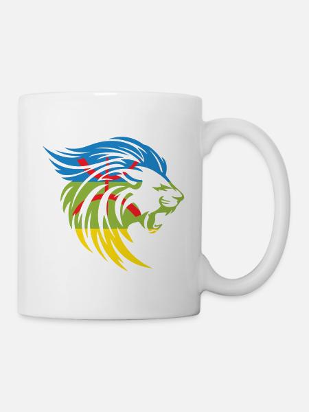 AMAZIGH SYMBOLE BERBERE Z IMAZIGHEN - Mug blanc - blanc