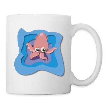 Squidy - Mug - white - Right