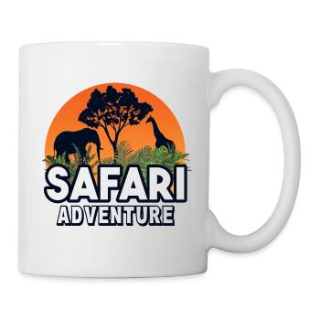 Safari Big five - Tasse - Weiß - Rechts