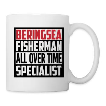 Pêcheur de mer de Béring spécialiste de tous les temps - Mug blanc - blanc - Droite
