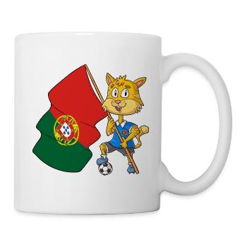 Portuguese Fan Cat - Mug - white - Right