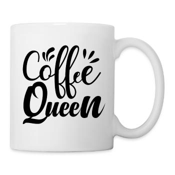 Reine du café - Mug blanc - blanc - Droite