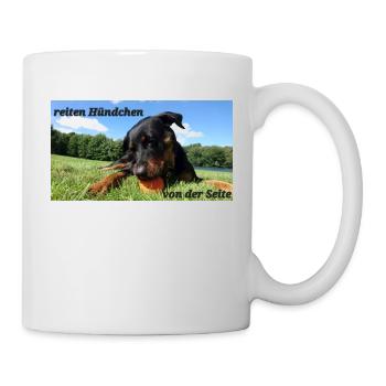 Hündchen - Tasse - Weiß - Rechts