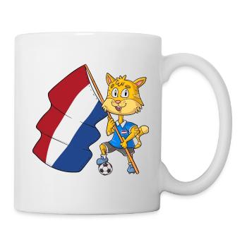 Dutch Fan Cat - Mug - white - Right