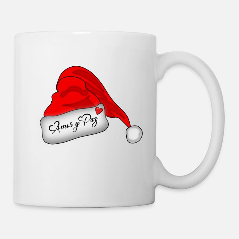 WEIHNACHTSMANN - WEIHNACHTSMANN - WEIHNACHTEN - Tasse - Weiß