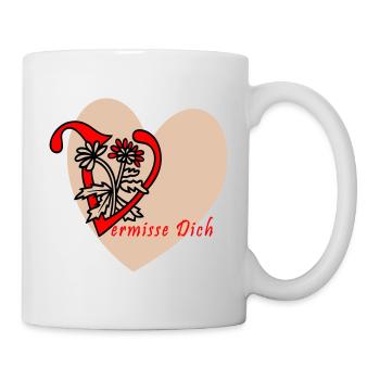 miss you - Mug - white - Right