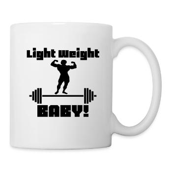 Bébé léger - Mug blanc - blanc - Droite
