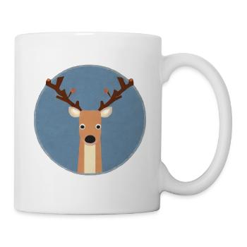 Ugly Christmas Rentier - Tasse - Weiß - Rechts