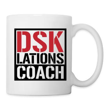 Deeskalationsteam DSKlations Coach Farben änderbar - Tasse - Weiß - Rechts