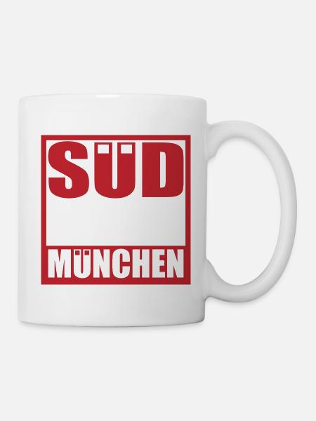 Südkurve München | Farbe änderbar - Tasse - Weiß