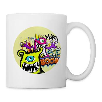 Grafitti Monster Boom - Mug - white - Right
